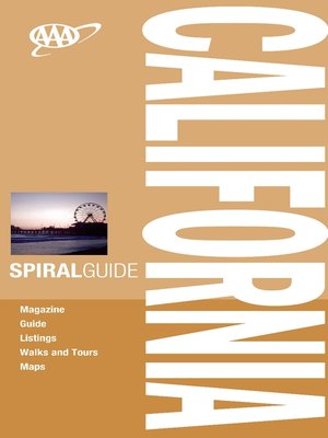 cover image of AAA Spiral California